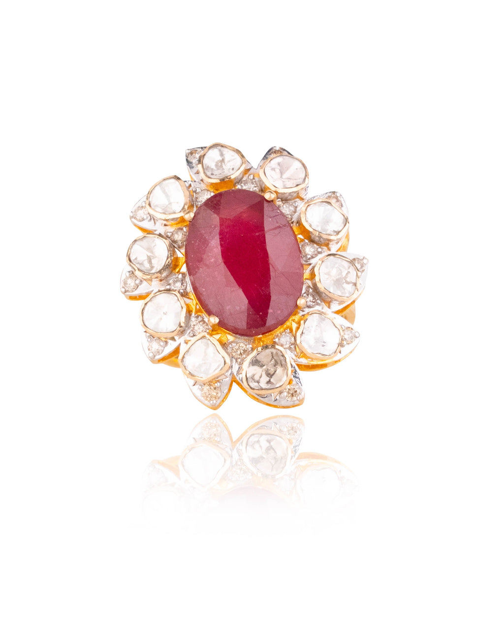 Sophie Polki And Diamond Ring