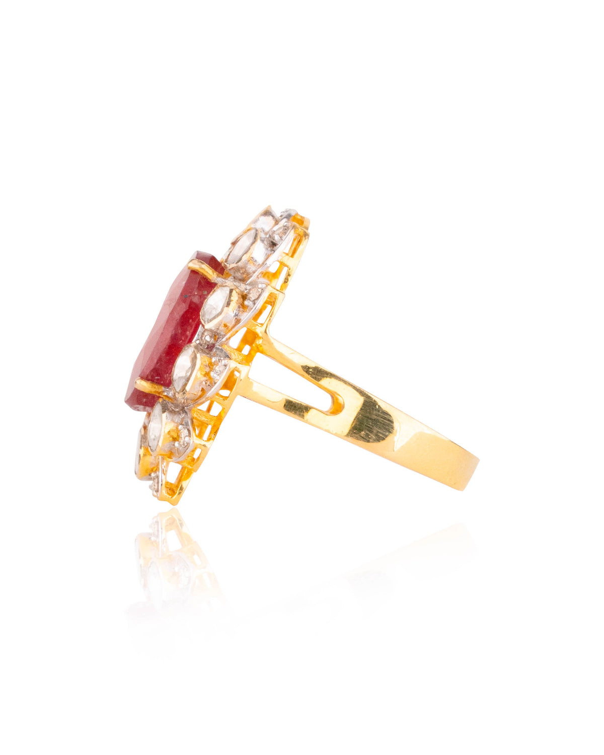 Sophie Polki And Diamond Ring