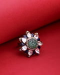 Tristin Polki And Diamond Ring