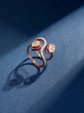 Corvia Polki And Diamond Ring