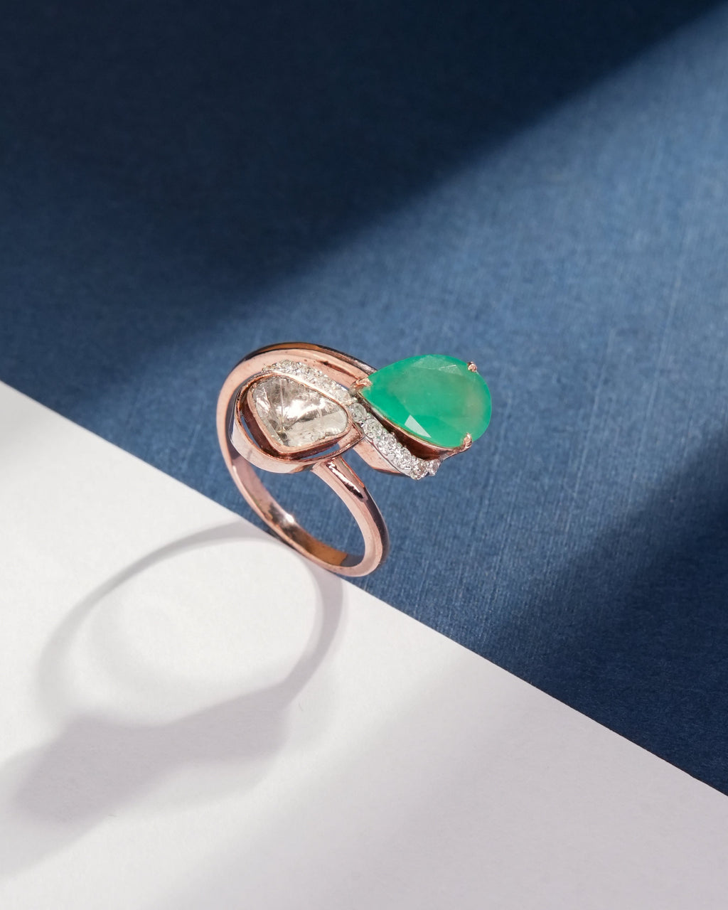 Kayla Polki And Diamond Ring