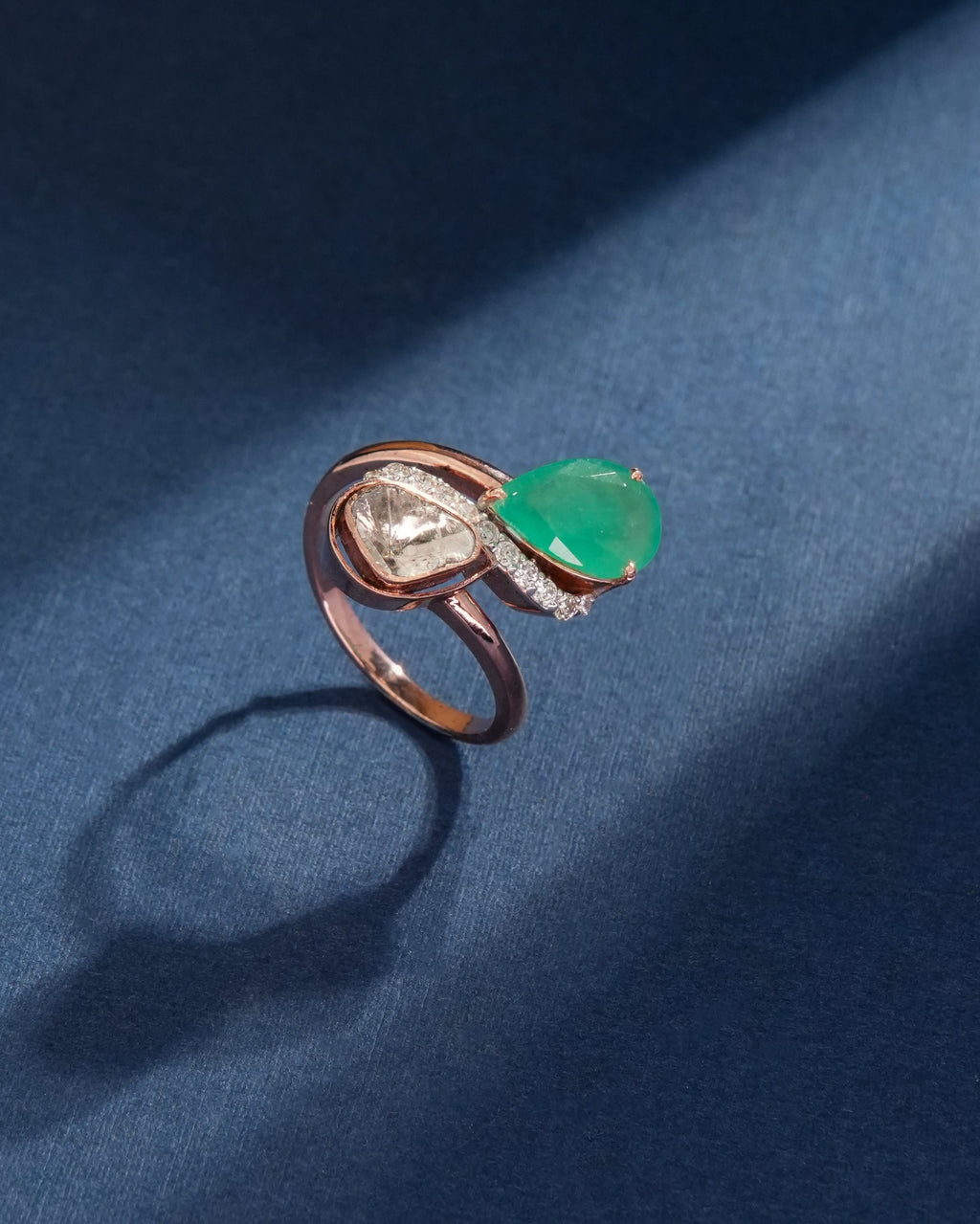 Kayla Polki And Diamond Ring