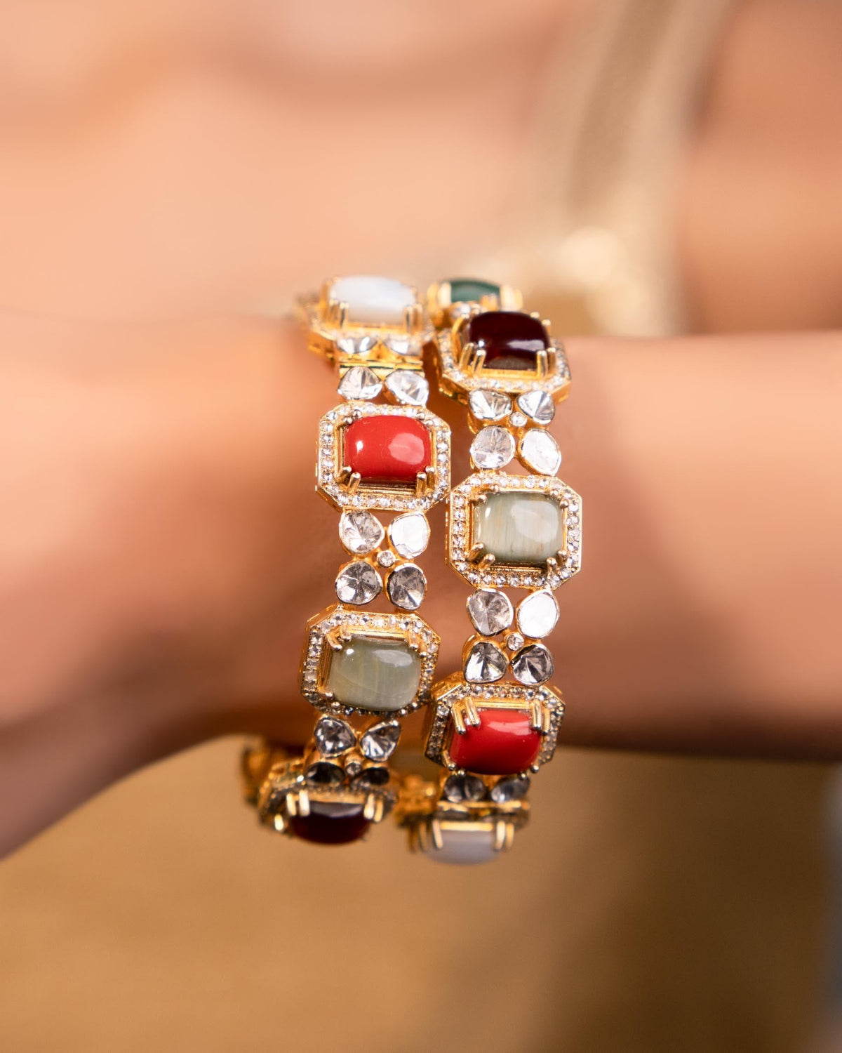 Rania Polki Bangle