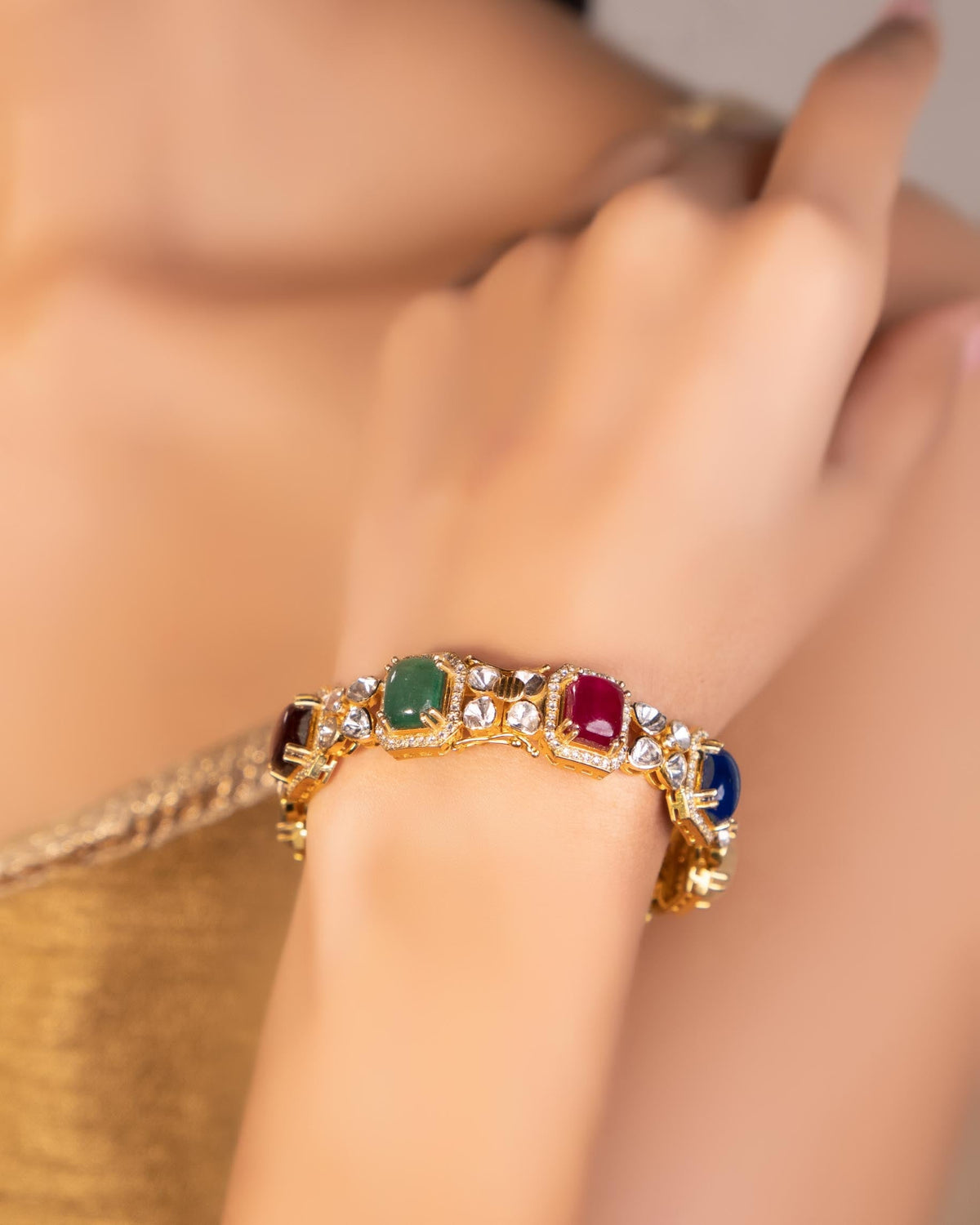 Rania Polki Bangle