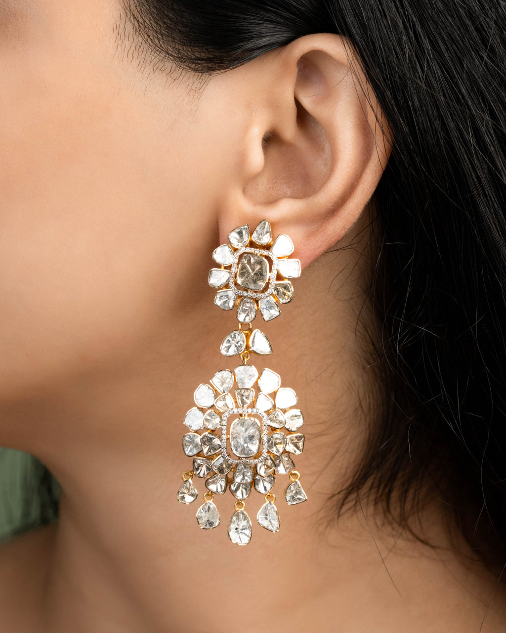 Shubhangi Bridal Polki And Diamond Set