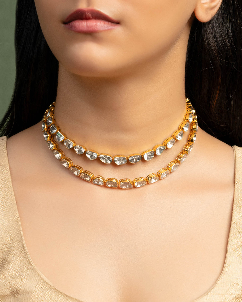 Hithika Polki Necklace