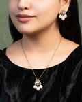 Kelly Pendant And Eqra Tops Polki And Diamond Set