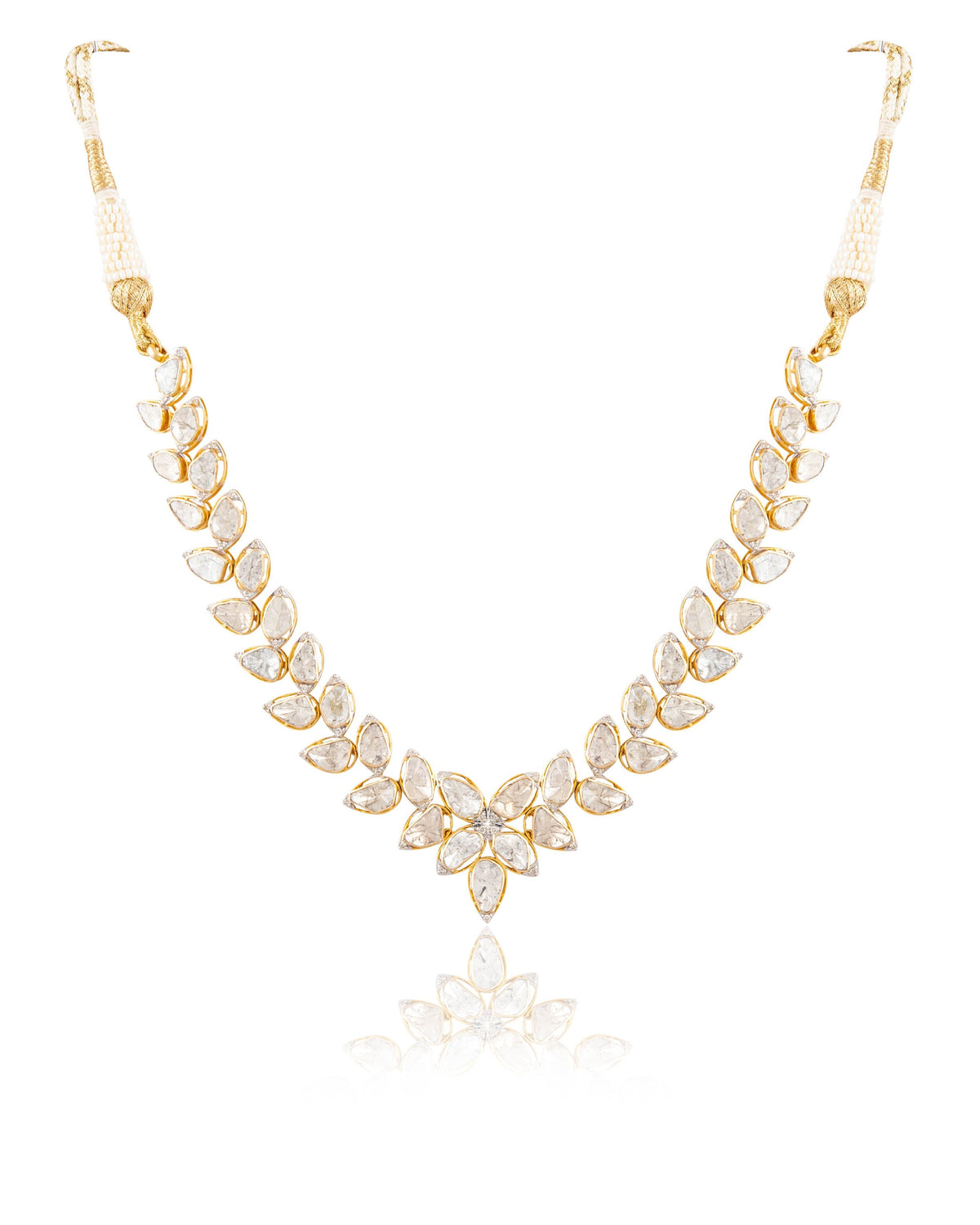 Tiya Polki And Diamond Necklace