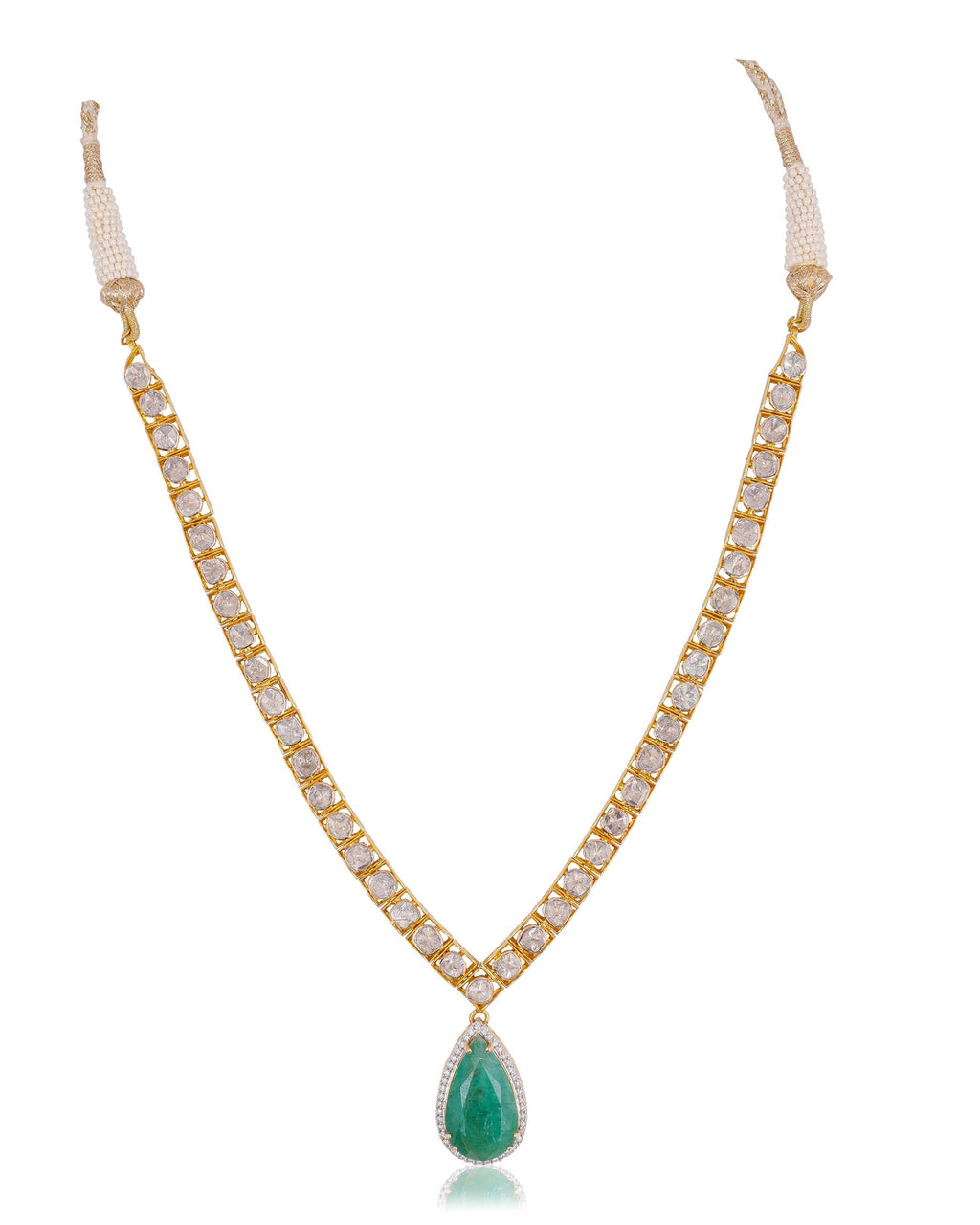 Olivia Polki And Diamond Necklace