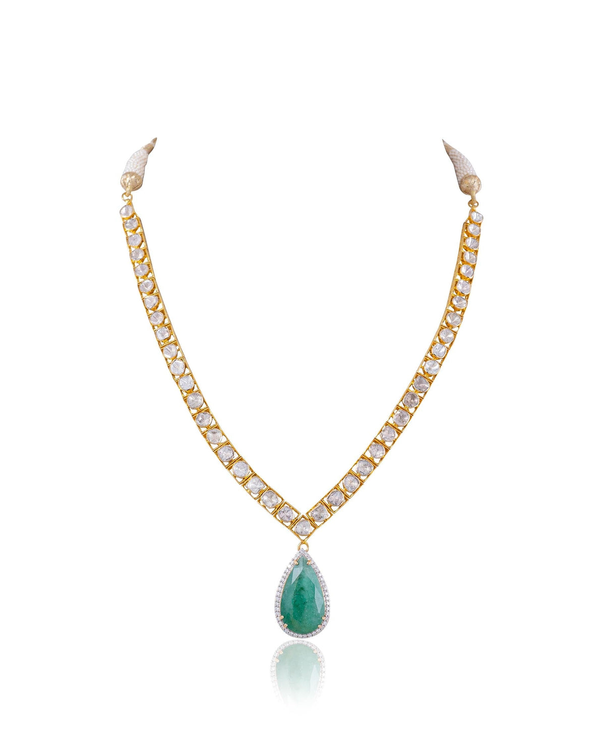 Olivia Polki And Diamond Necklace
