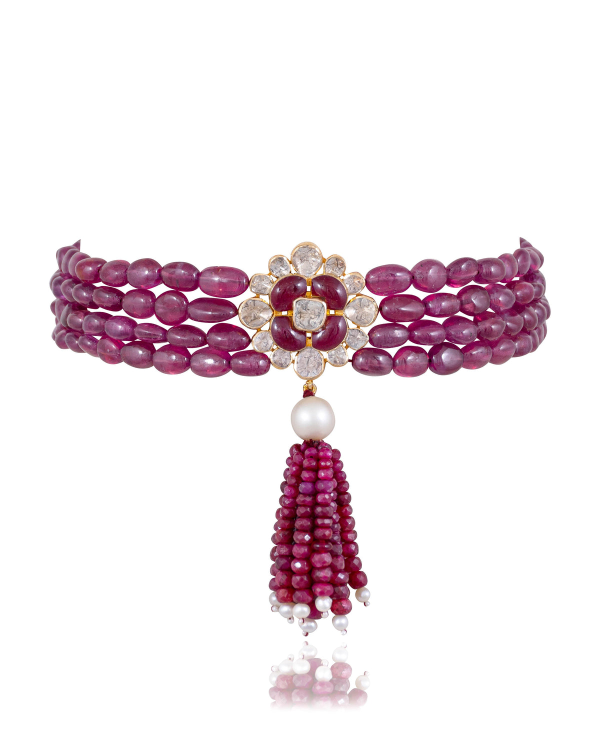 Nadia Polki Bead Choker