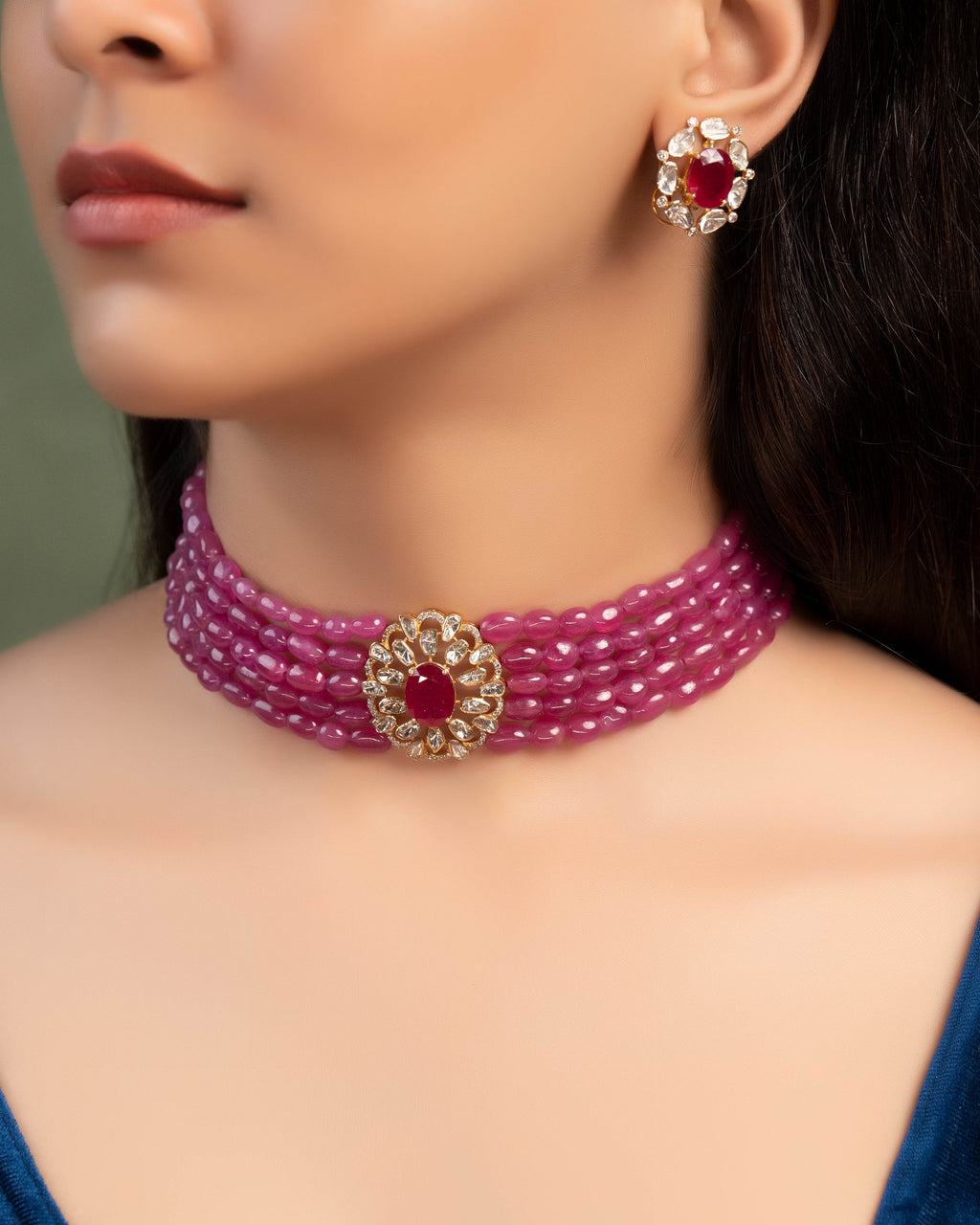 Pariniti Polki And Diamond Tops
