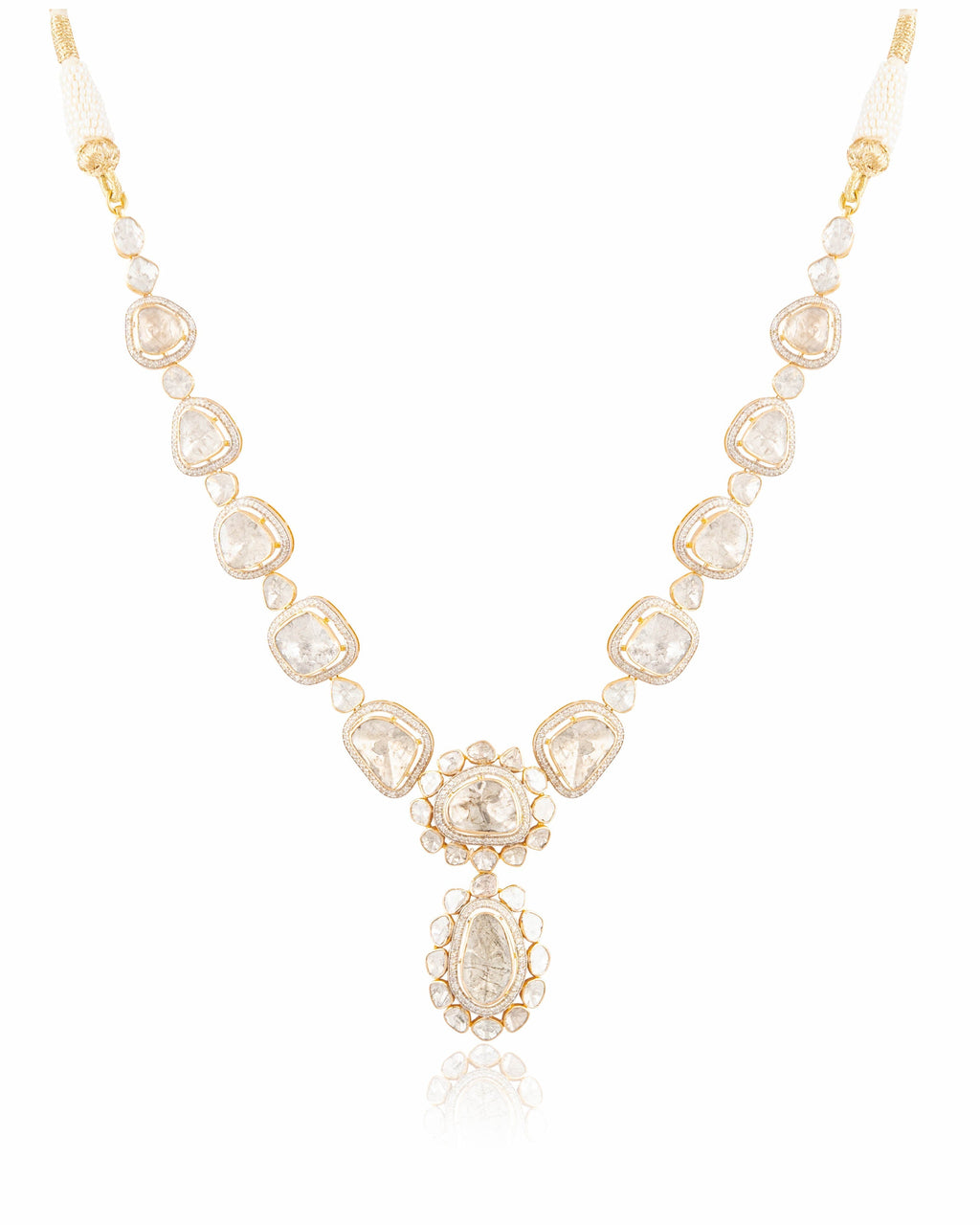 Sonali Bendre - Humaira Polki And Diamond Necklace