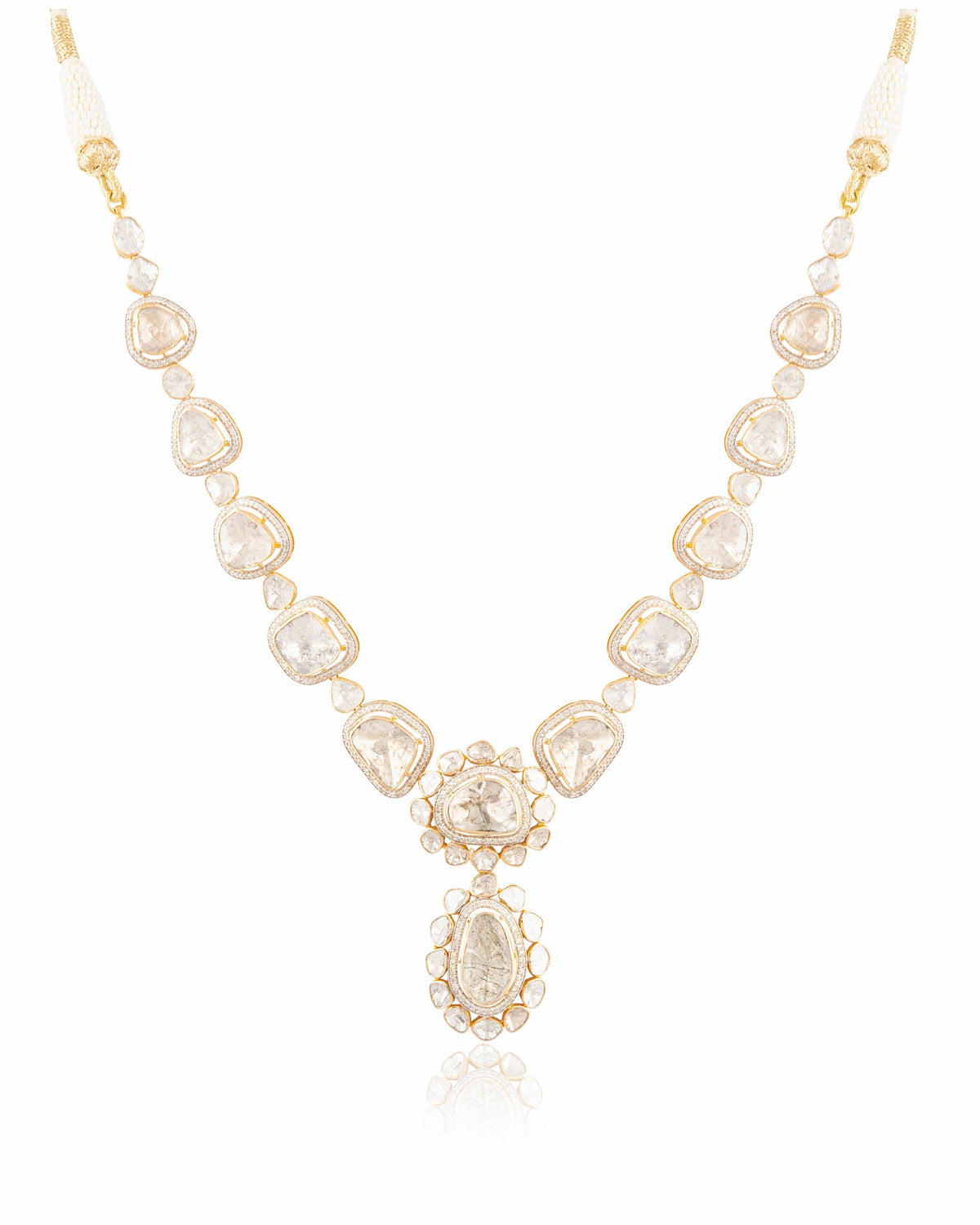 Sonali Bendre - Humaira Polki And Diamond Necklace