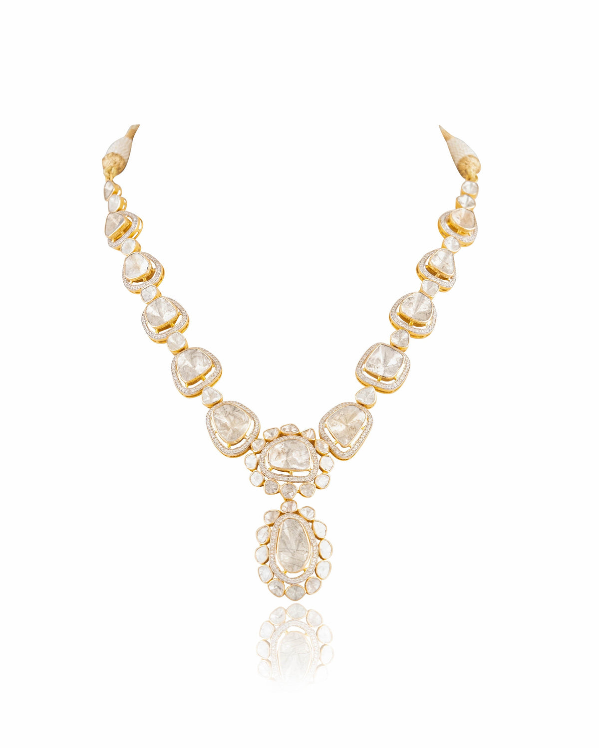 Sonali Bendre - Humaira Polki And Diamond Necklace