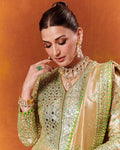 Mehek Polki And Diamond Bangle