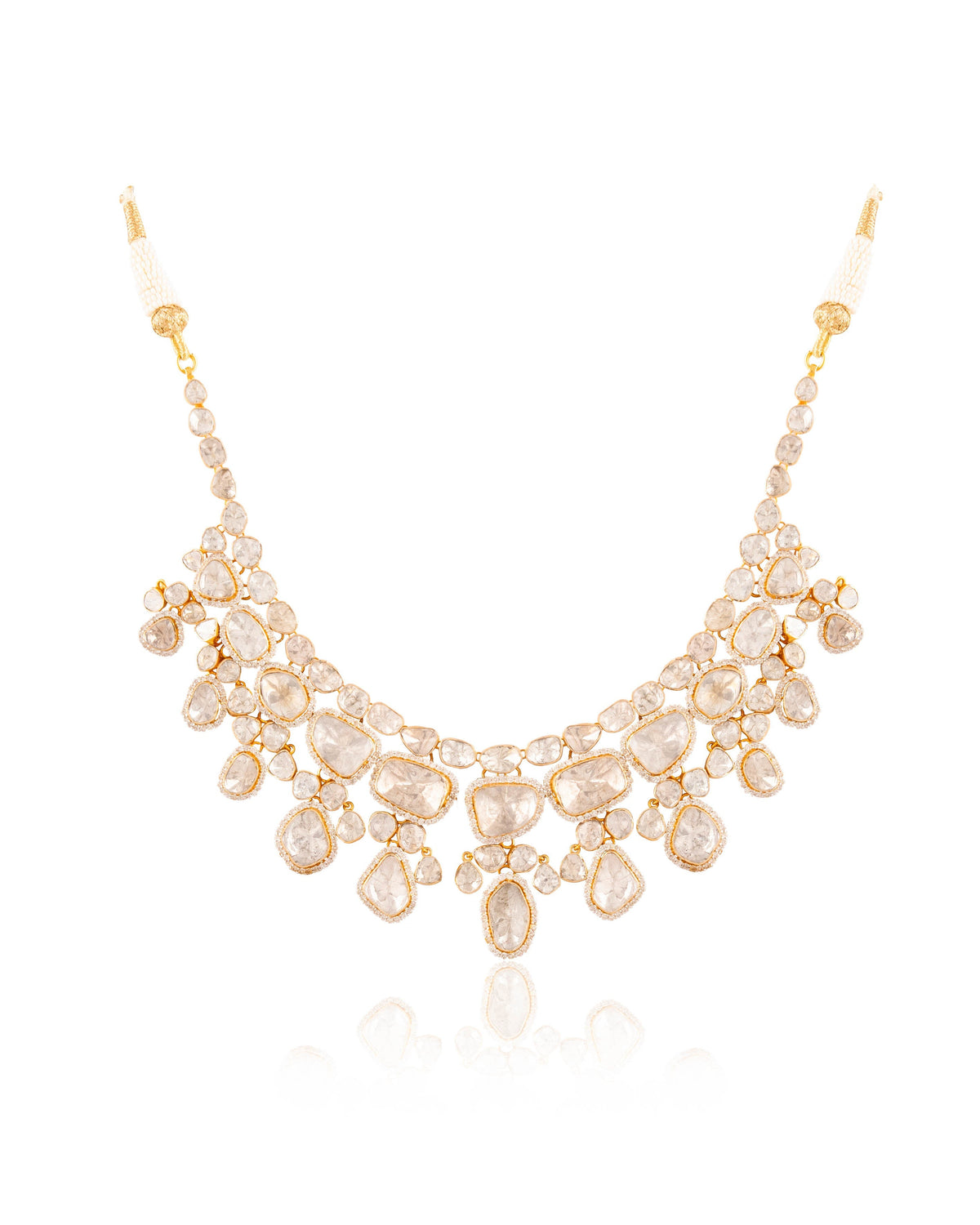 Shubhangi Polki And Diamond Necklace