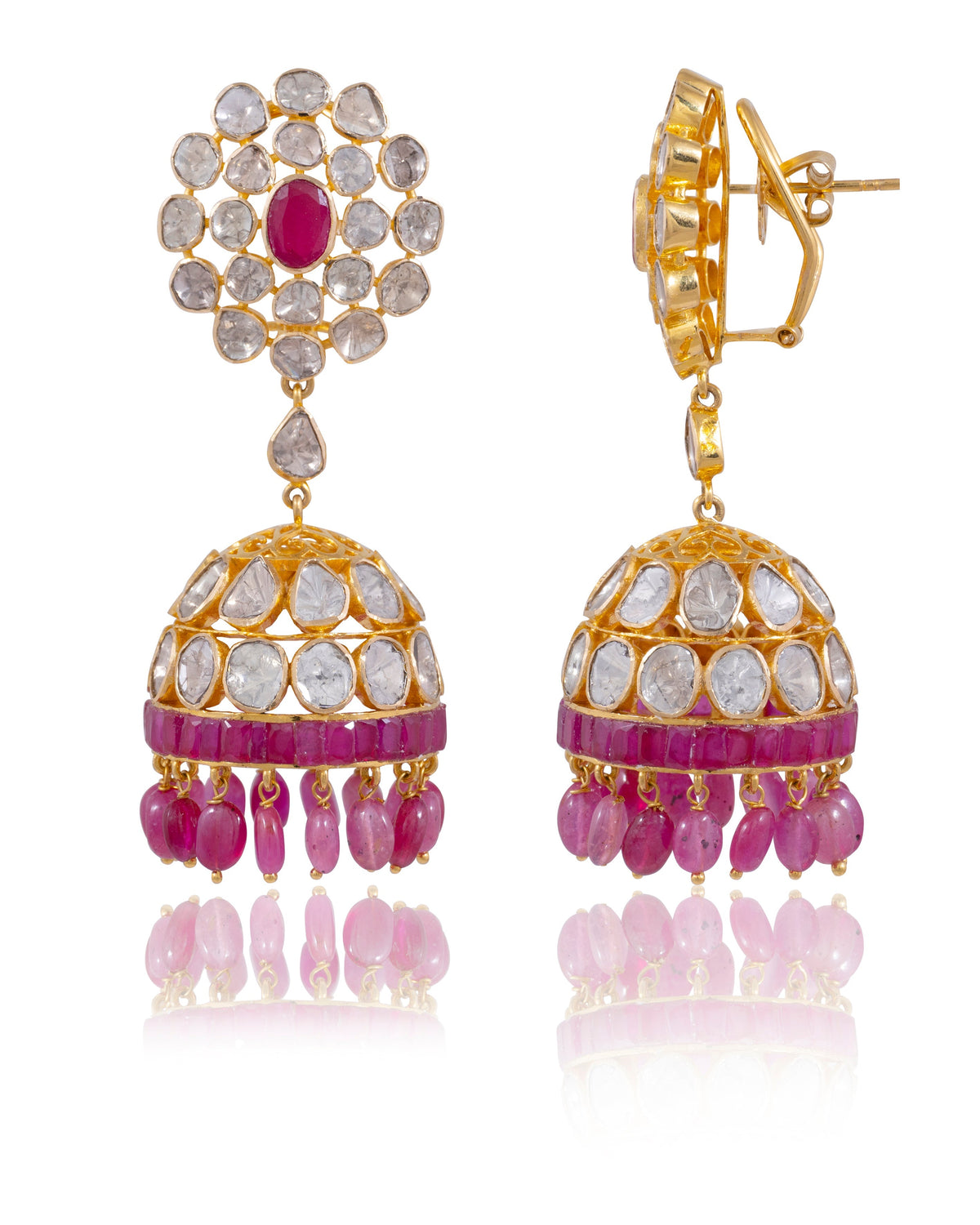 Jissa Polki Jhumkas