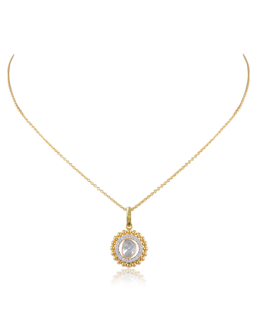 Bethy Polki And Diamond Pendant