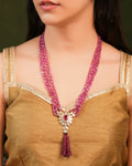 Arunima Polki And Diamond Bead Pendant