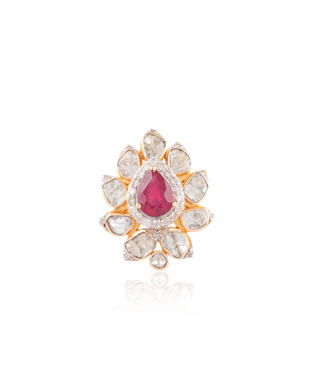 Niyati Polki And Diamond Ring
