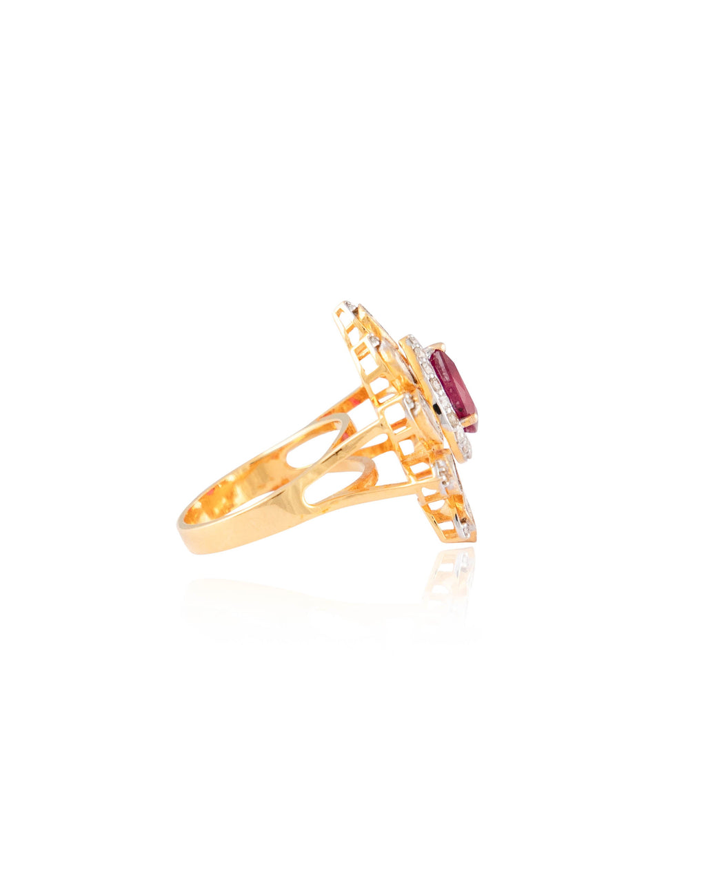 Niyati Polki And Diamond Ring