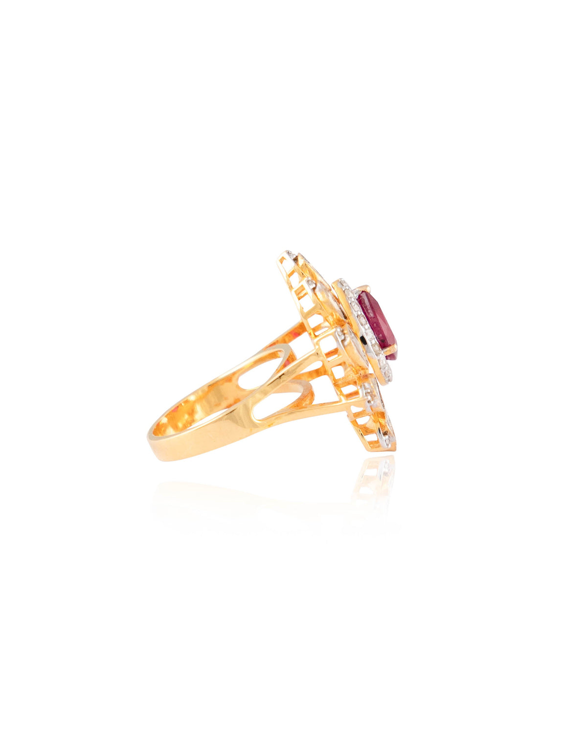 Niyati Polki And Diamond Ring