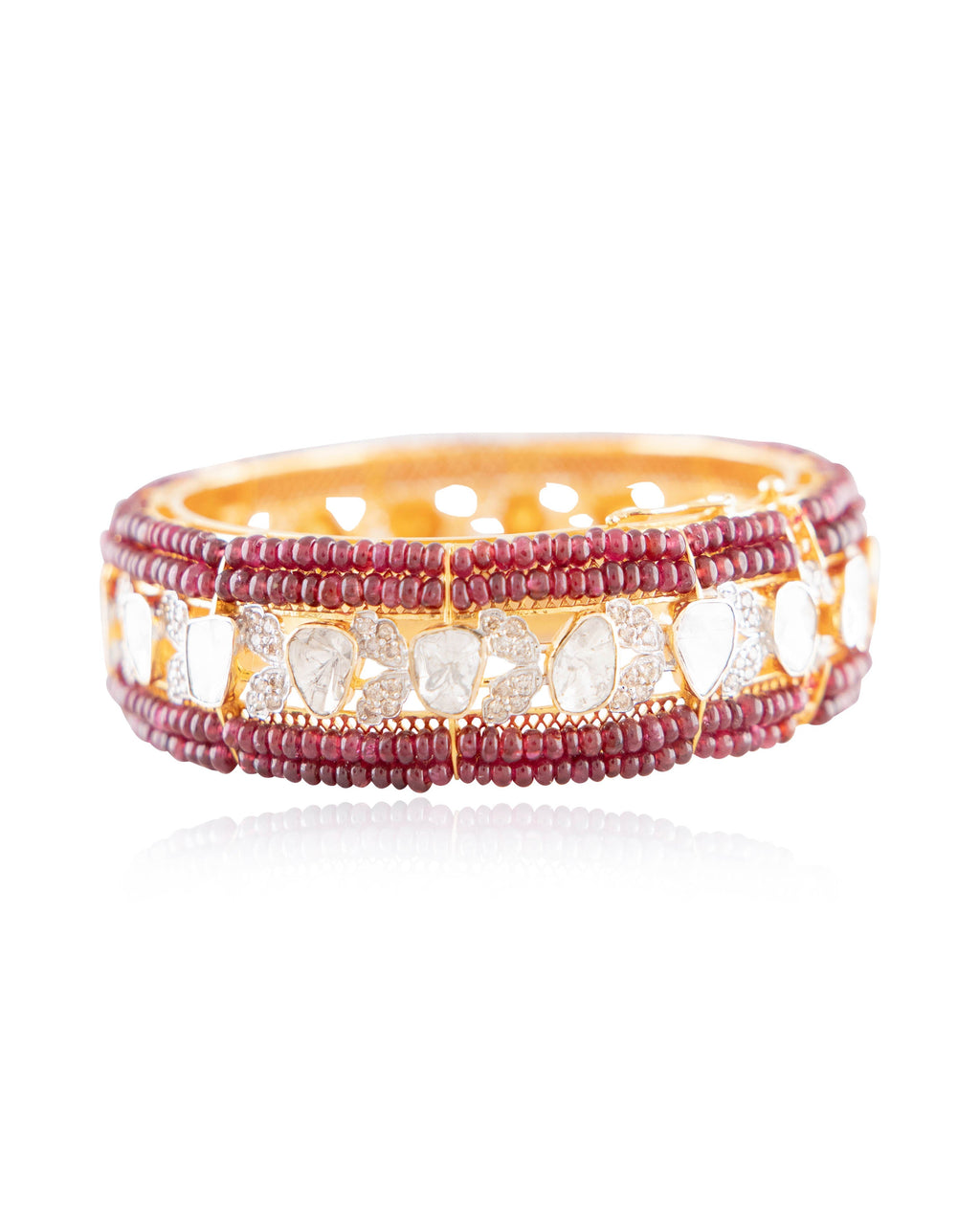 Audrey Polki And Diamond Bangle