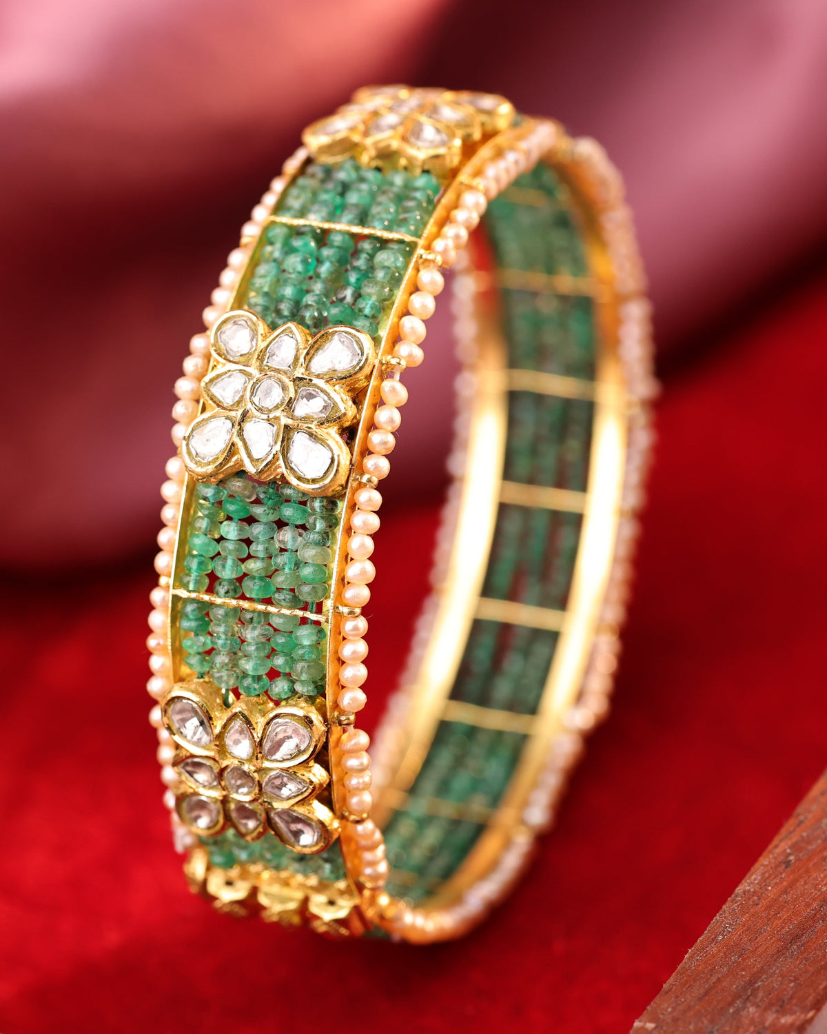 Oliera Polki Bangle