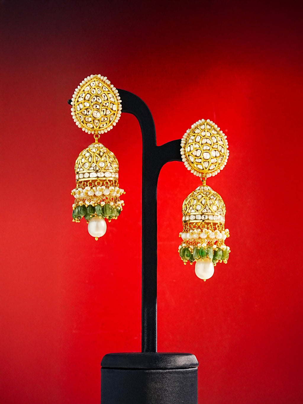 Zara Polki Jhumkas