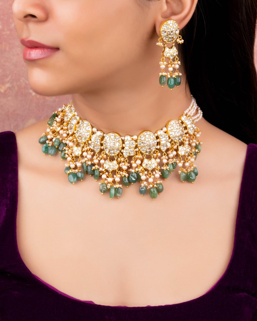 Kuntala Polki Necklace