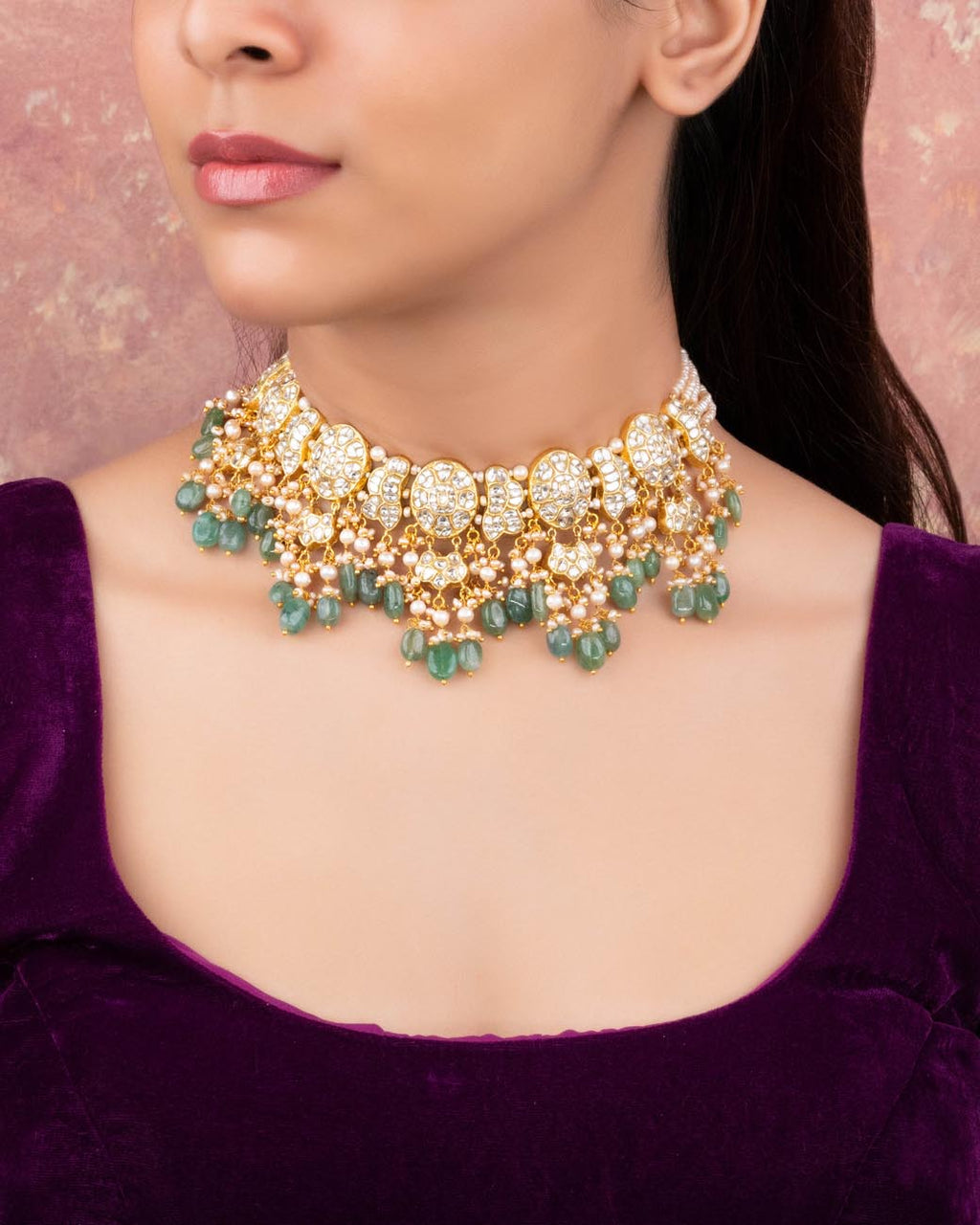 Kuntala Polki Necklace