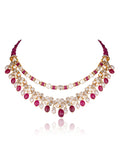 Chloe Polki And Diamond Necklace