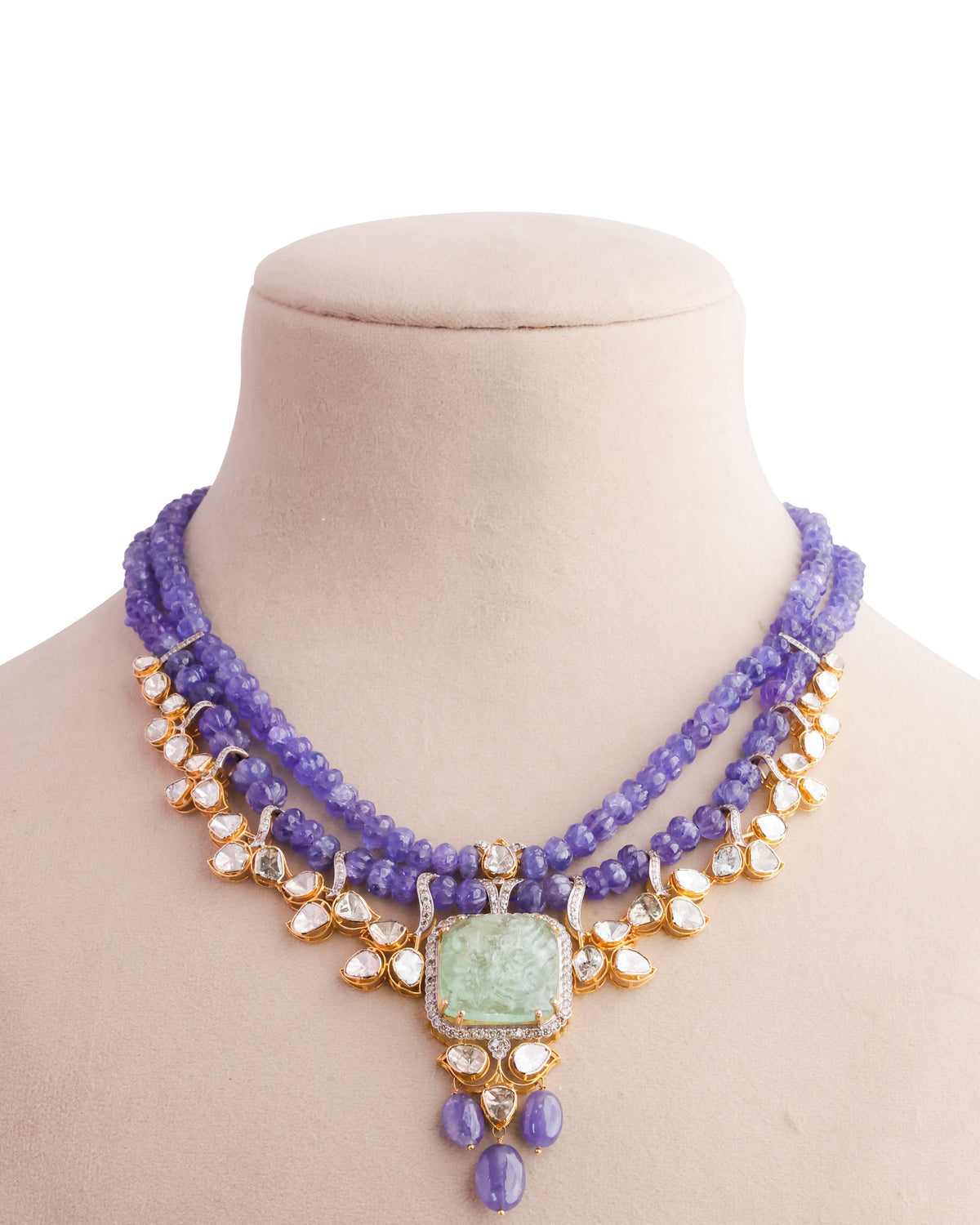 Penelope Polki  And Diamond Necklace