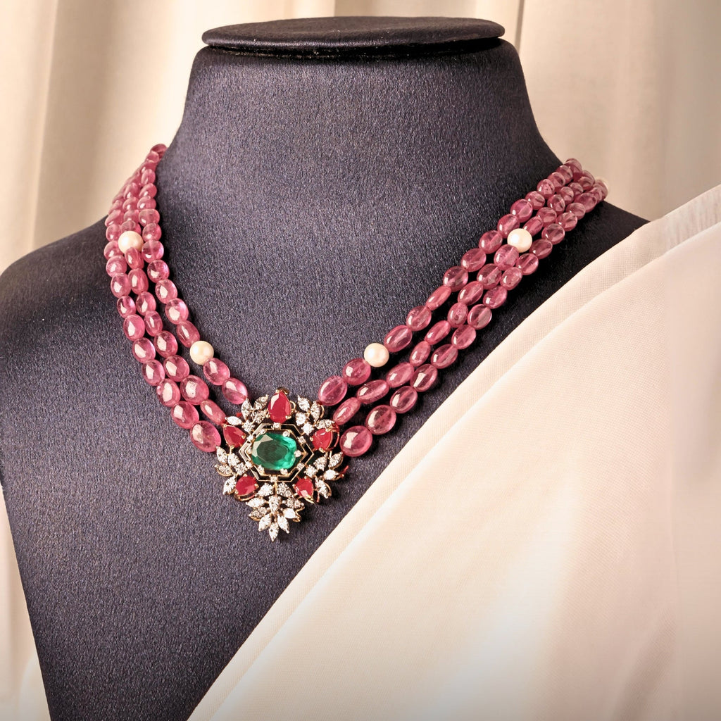 Aitana Diamond Bead Pendant