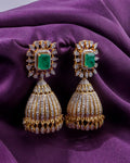 Diamond Jhumkas