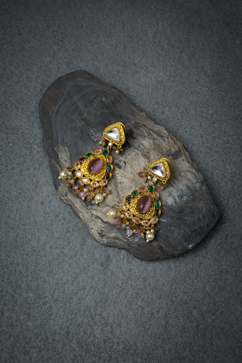 Mudita Colourful Polki Choker Set