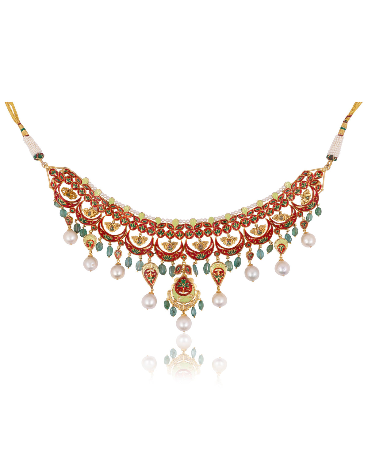 Ella Polki And Diamond Necklace