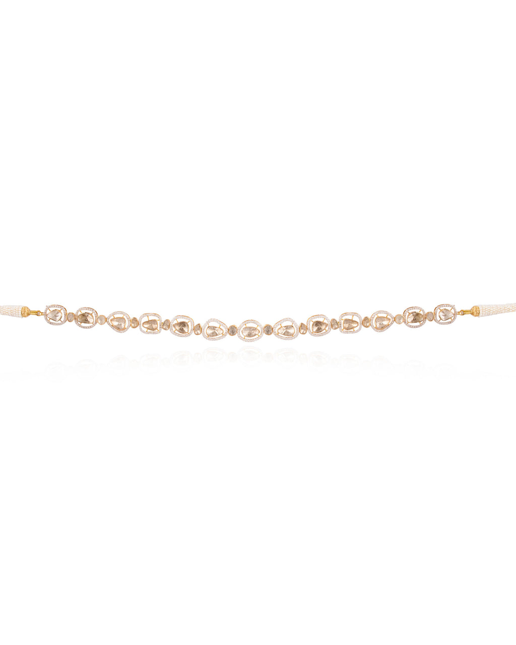 Sakina Polki And Diamond Necklace