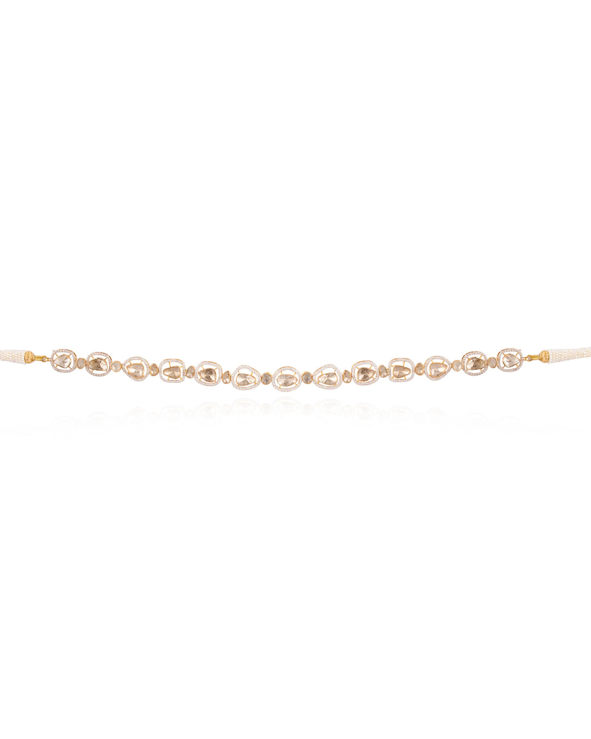 Sakina Polki And Diamond Necklace