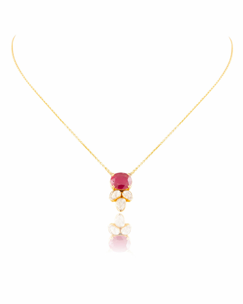 Zarin Polki Pendant
