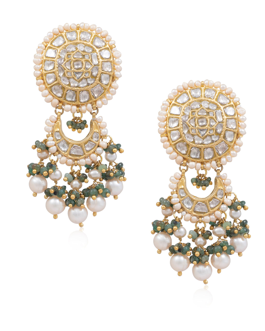 Fatima Choker And Avni Chandbalis Polki Set