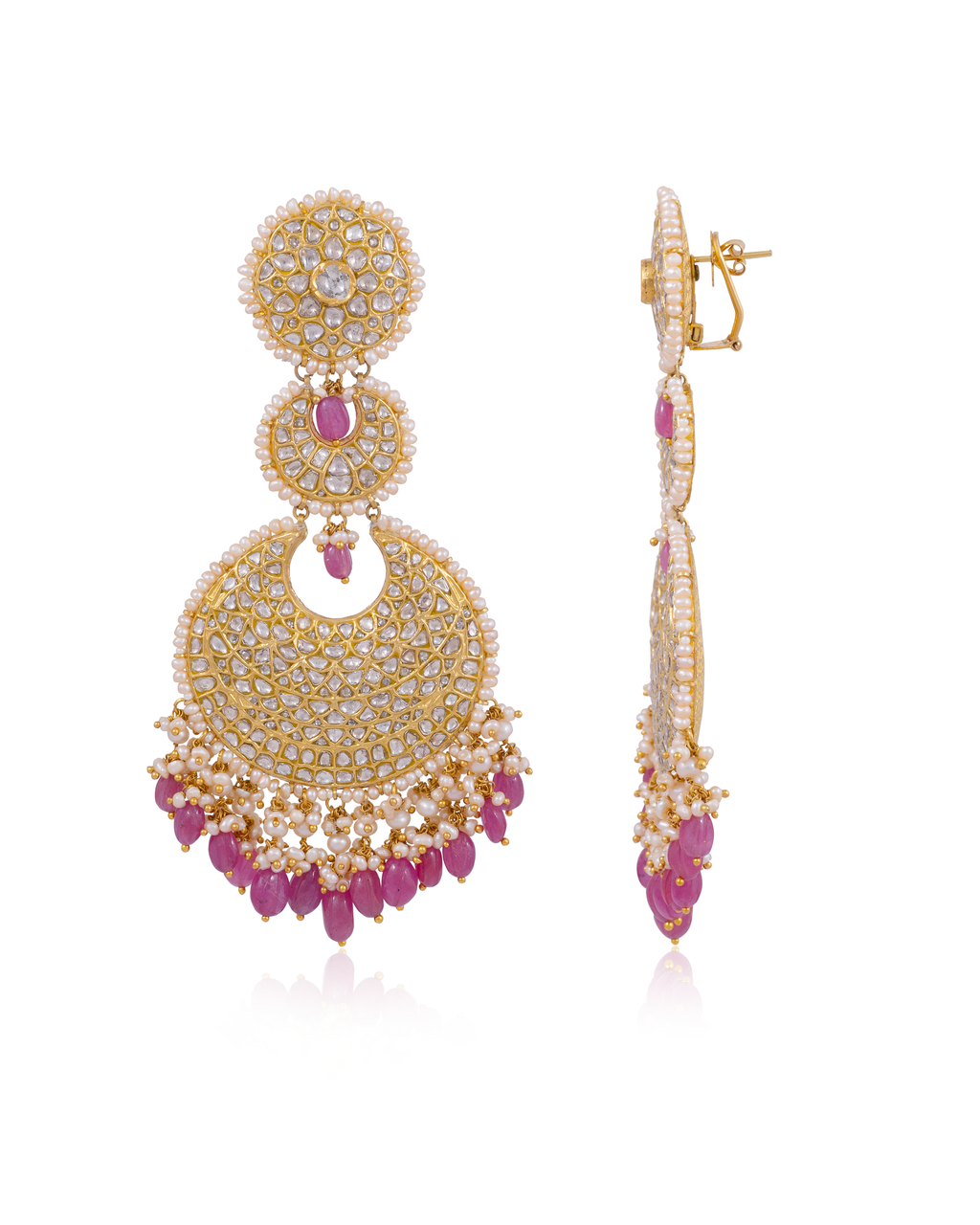 Purva Polki Chandbalis
