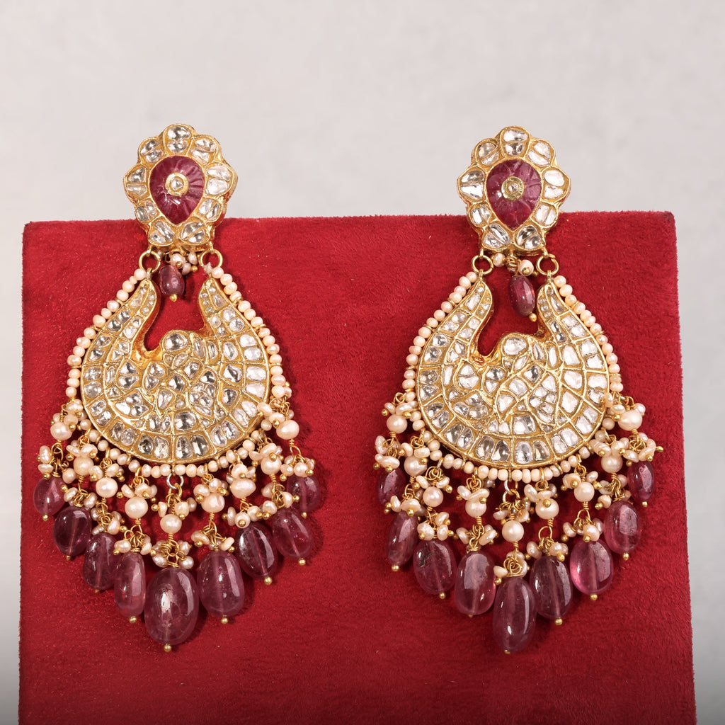 Zara Polki Chandbalis