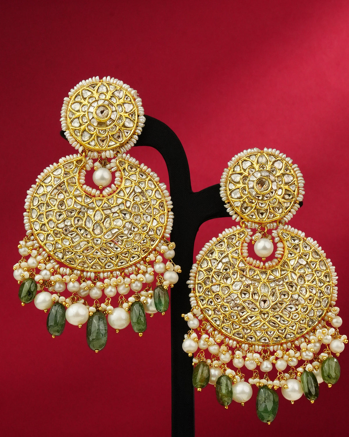 Rimsha Polki Chandbalis