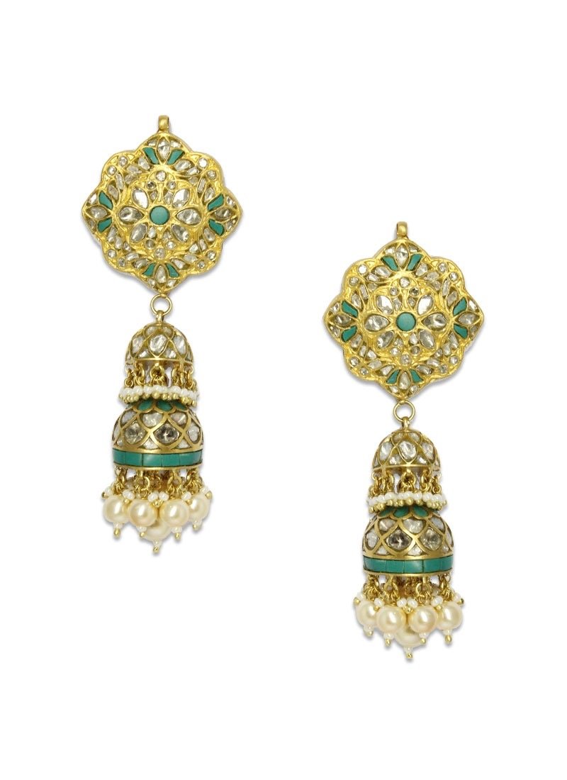 Vidya Balan - Cyra Polki Jhumkas