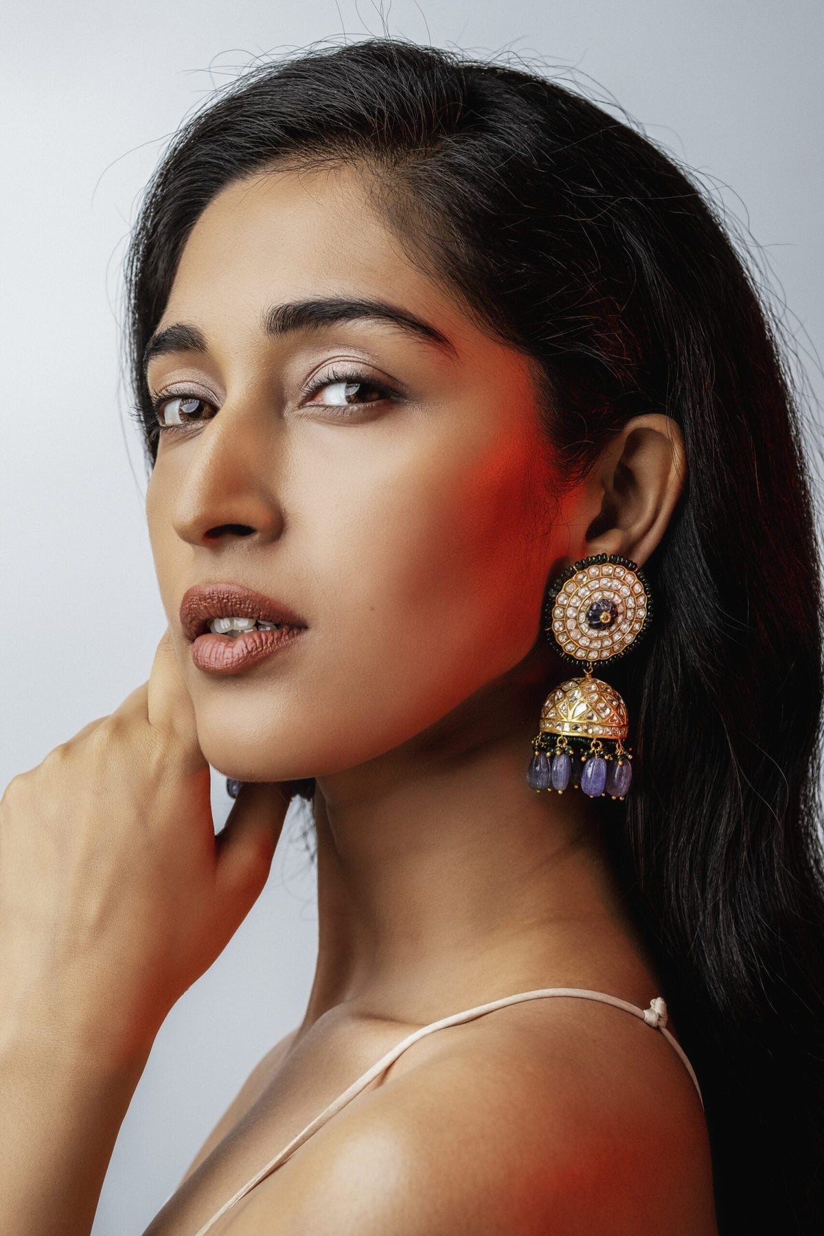 Hailie Polki Jhumkas