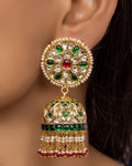 Maawai Polki Jhumkas