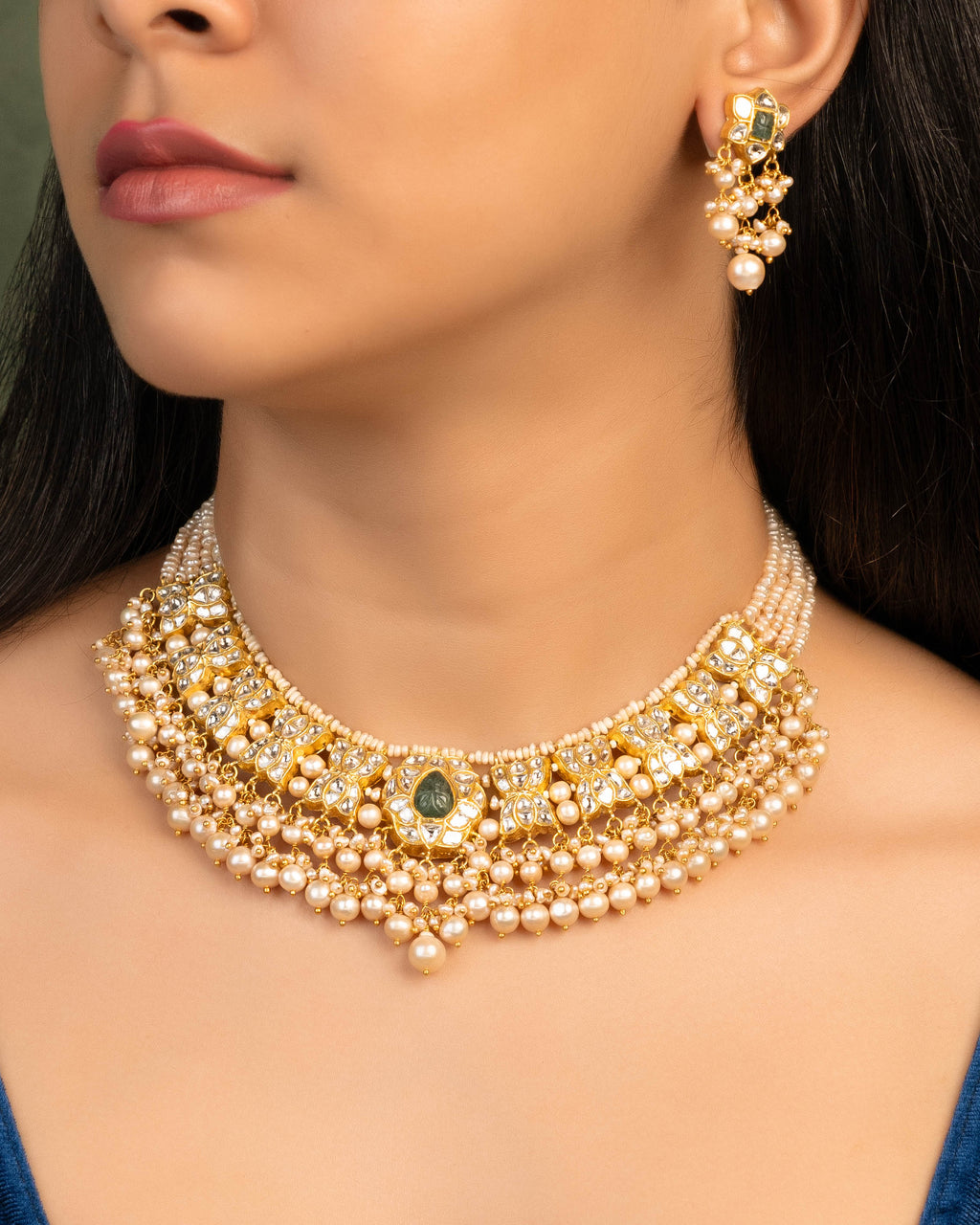 Laiba Polki Necklace