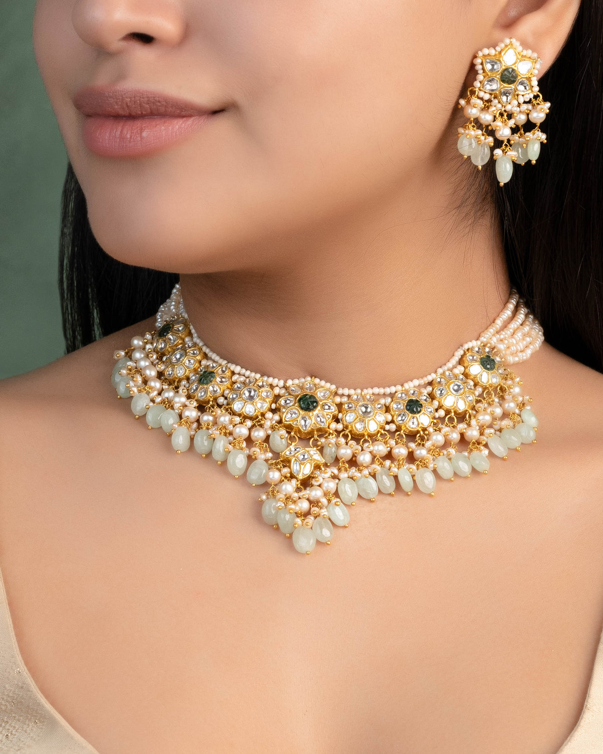 Shivanshika Polki Necklace